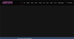 Desktop Screenshot of jeffdye.com